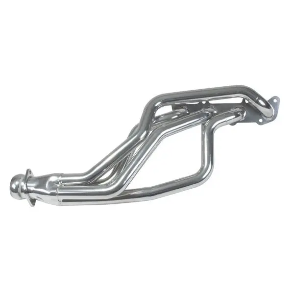 Ford Mustang Coyote Swap 1-3/4 Long Tube Exhaust Headers Polished Silver Ceramic 86-04 - Image 4