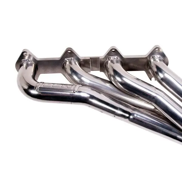 Ford Mustang GT 1 5/8 Long Tube Exhaust Headers Polished Silver Ceramic 05-10 - Image 2