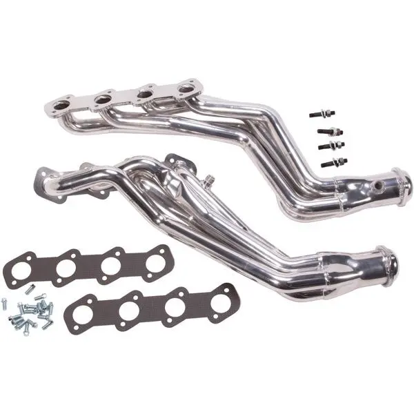 Ford Mustang GT 1-5/8 Long Tube Exhaust Headers Polished Silver Ceramic 96-04 - Reconditioned
