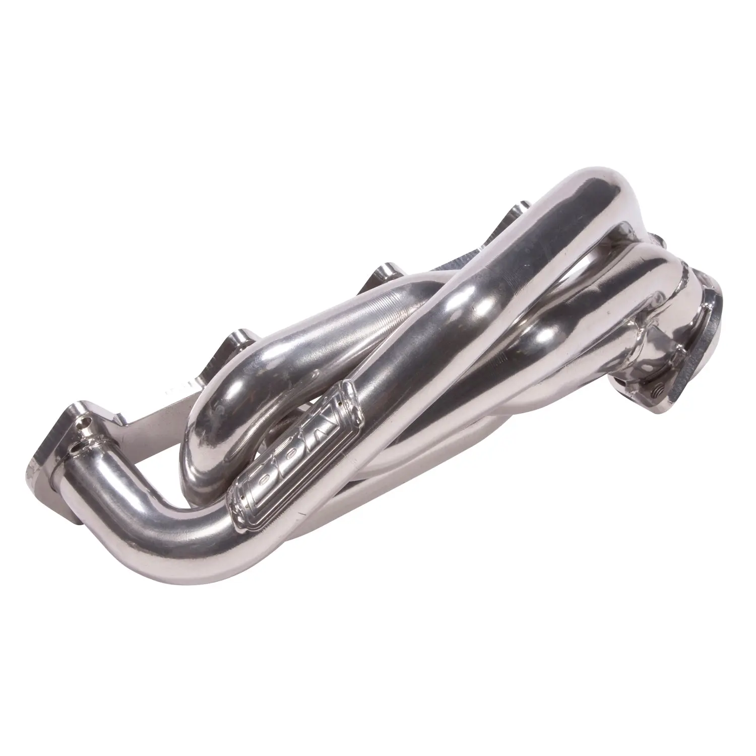Ford Mustang GT 1-5/8 Shorty Exhaust Headers Polished Silver Ceramic 05-10 - Image 3