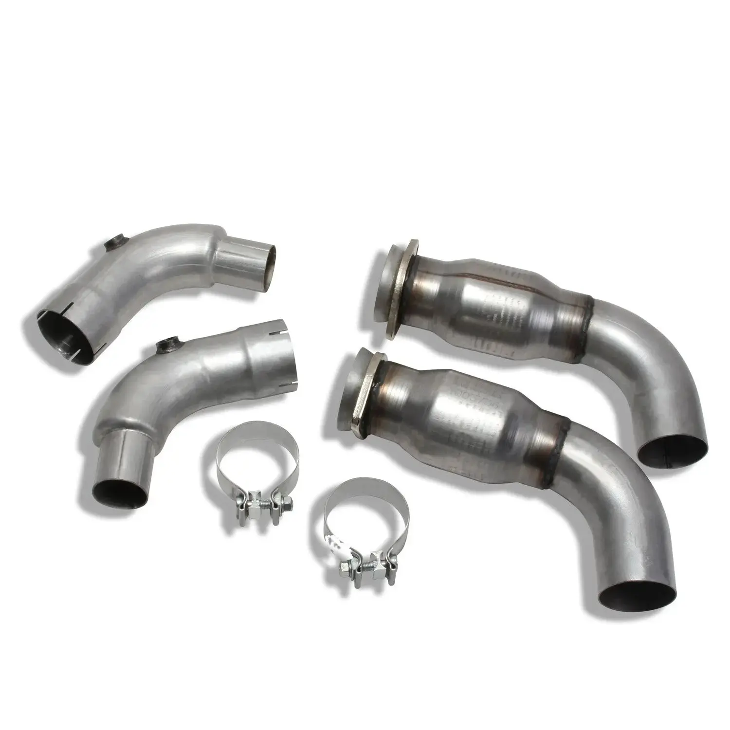 Ford Mustang GT 3 Inch High Flow Catted Mid Pipe Kit 15-23 - Image 3