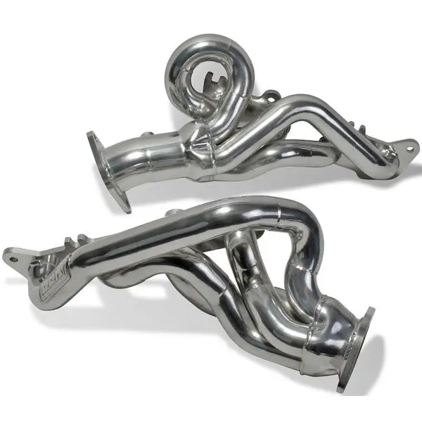 Ford Mustang GT 5.0 1-3/4 Shorty Exhaust Headers Polished Silver Ceramic 15-17 - Reconditioned