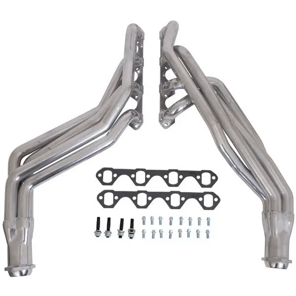 Ford Mustang GT 5.0 1-5/8 Long Tube Exhaust Headers Polished Silver Ceramic 94-95 - Reconditioned