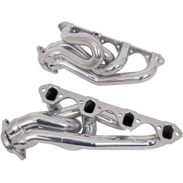 Ford Mustang GT 5.0 1-5/8 Shorty Equal Length Exhaust Headers Polished Silver Ceramic 94-95 - Image 3