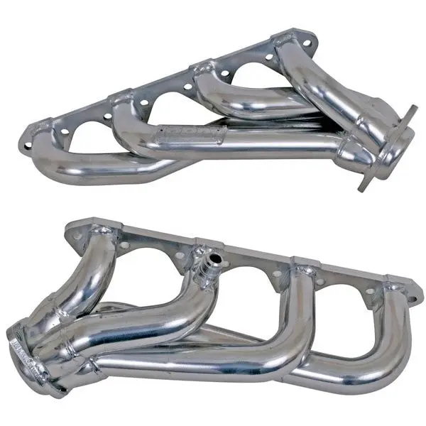Ford Mustang GT 5.0 1-5/8 Shorty Exhaust Headers Polished Silver Ceramic 94-95 - Image 2