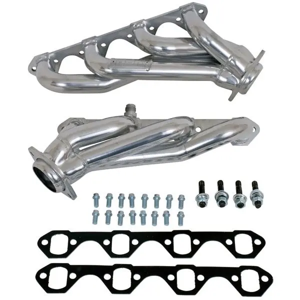 Ford Mustang GT 5.0 1-5/8 Shorty Exhaust Headers Polished Silver Ceramic 94-95 - Reconditioned