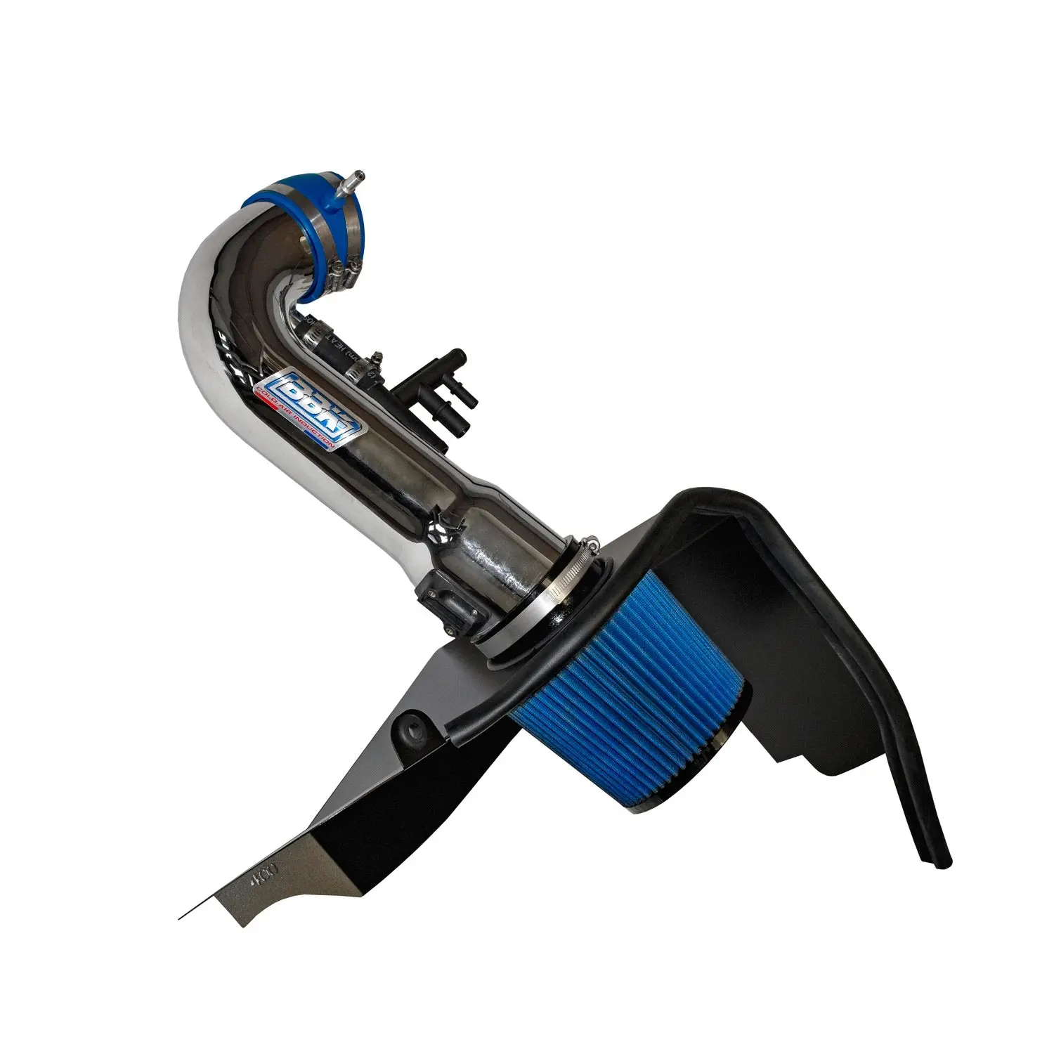 Ford Mustang GT 5.0 Cold Air Intake Powder Coated Chrome 18-23 - Reconditioned - Image 2