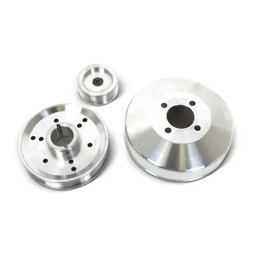 Ford Mustang GT Cobra Billet Aluminum Underdrive Pulleys 96-01 - Image 3