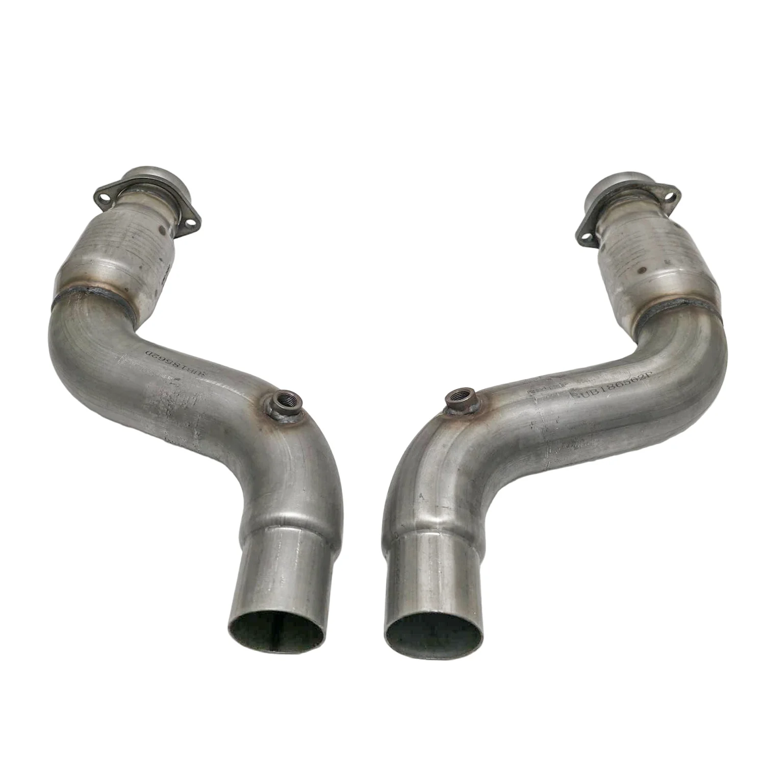 Ford Mustang GT350 3 Inch High Flow Catted Mid Pipe Kit 16-20