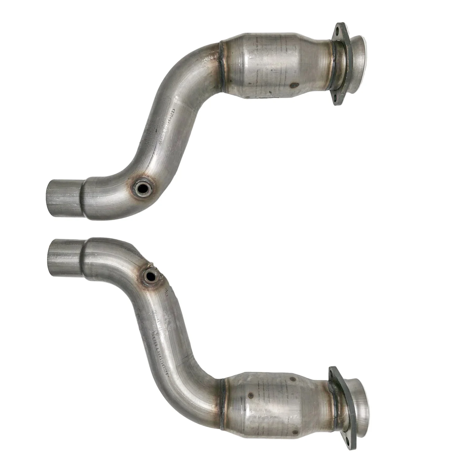 Ford Mustang GT350 3 Inch High Flow Catted Mid Pipe Kit 16-20 - Image 2