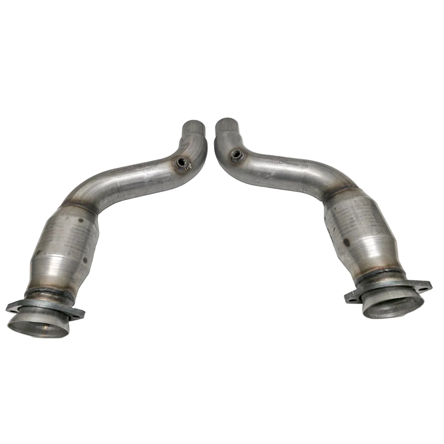 Ford Mustang GT350 3 Inch High Flow Catted Mid Pipe Kit 16-20 - Image 3