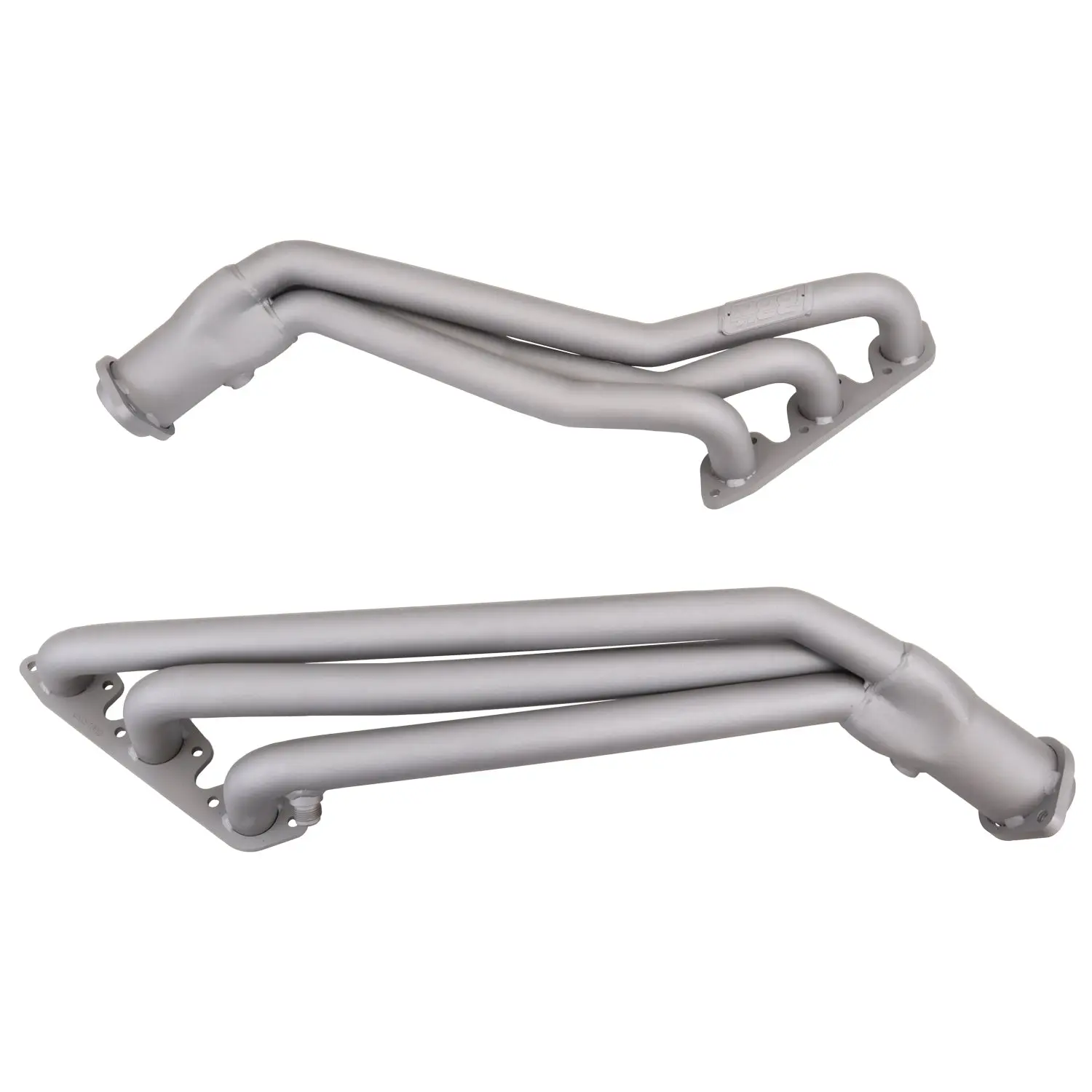 Ford Mustang V6 1-5/8 Long Tube Exhaust Headers Polished Silver Ceramic 99-04 - Reconditioned - Image 3