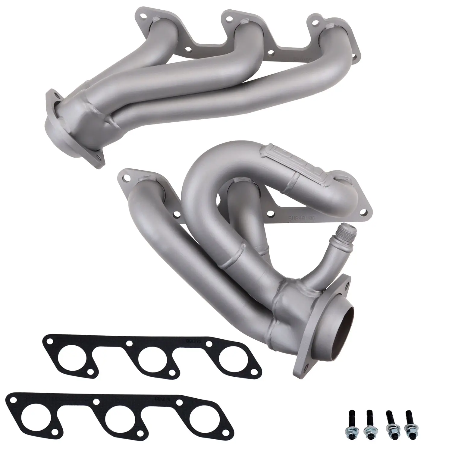 Ford Mustang V6 1-5/8 Shorty Exhaust Headers Titanium Ceramic 05-10 - Reconditioned