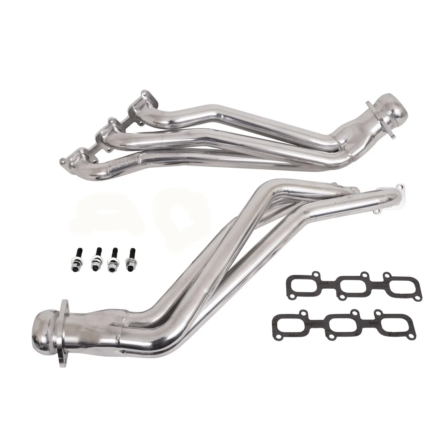Ford Mustang V6 3.7 1-3/4 Long Tube Exhaust Headers Polished Silver Ceramic 11-17 - Reconditioned