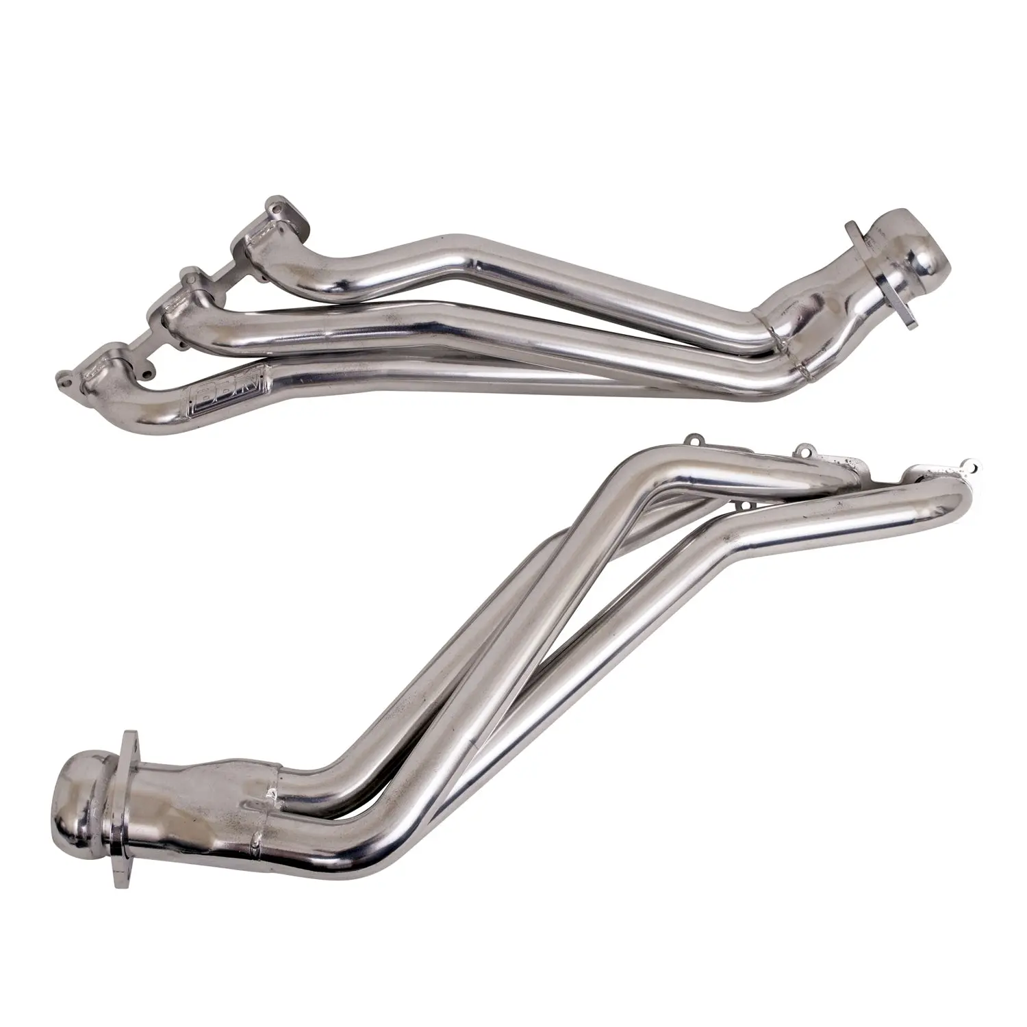 Ford Mustang V6 3.7 1-3/4 Long Tube Exhaust Headers Polished Silver Ceramic 11-17 - Reconditioned - Image 3
