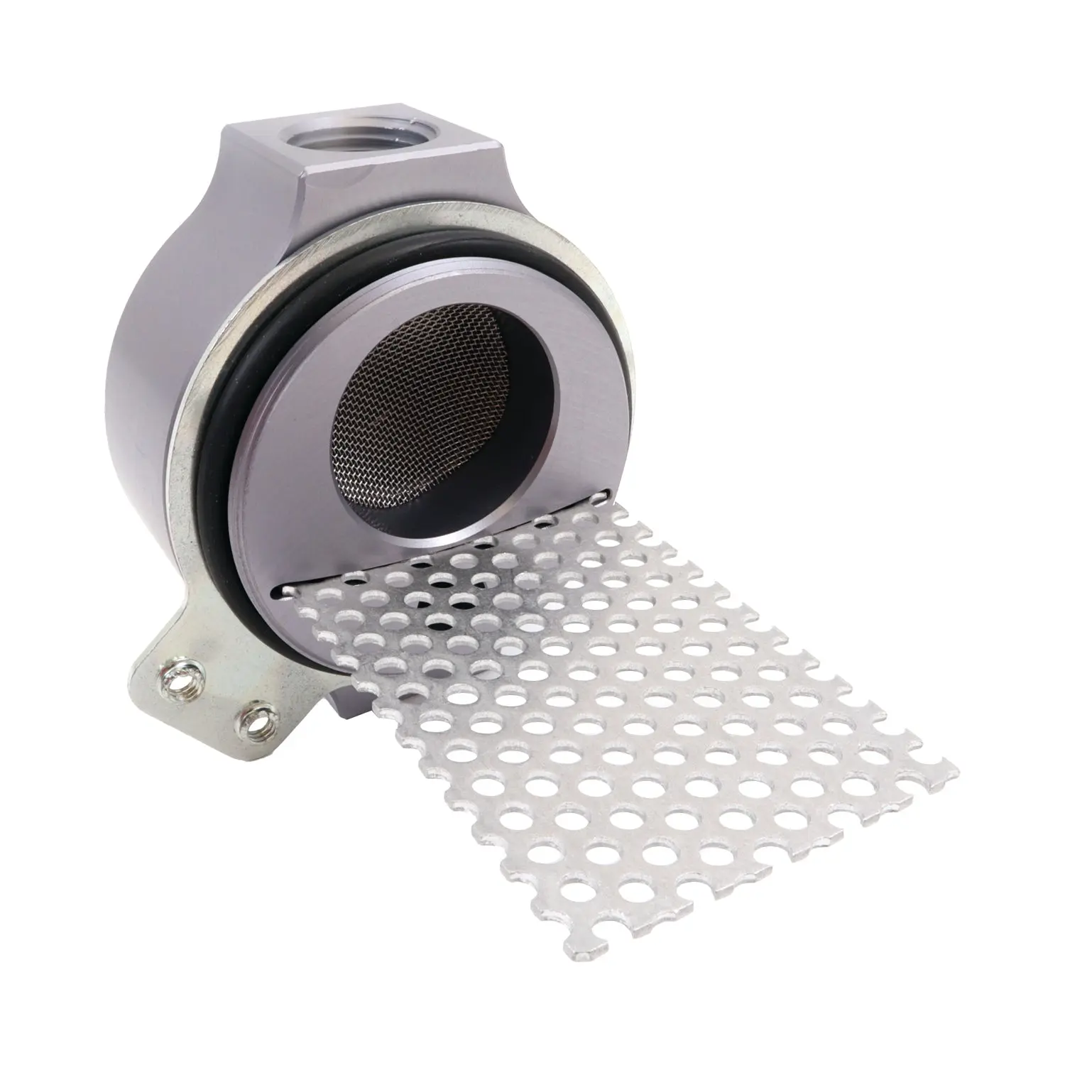 Ford Mustang V6 3.7 Oil Separator Kit With Billet Aluminum Catch Can 15-17 - Image 7