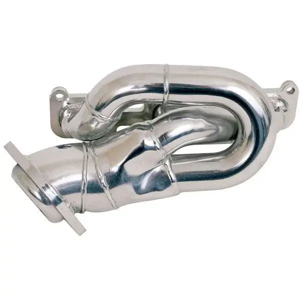 Ford Mustang V6 3.7L 1-5/8 Shorty Exhaust Headers Polished Silver Ceramic 11-17 - Image 3
