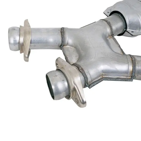 Ford Mustang V6 / V8 High Flow Catted X-Pipe 79-93 Automatic - Image 4