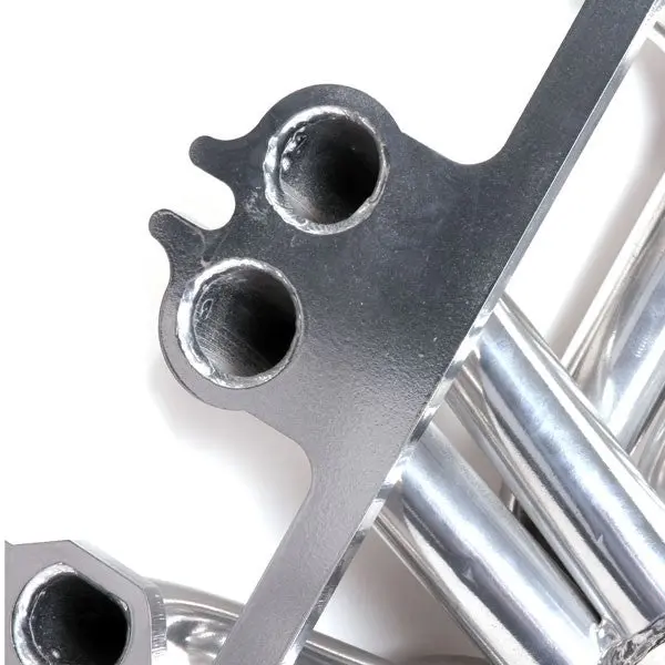 Jeep Cherokee Wrangler 4.0 1-1/2 Shorty Exhaust Header Polished Silver Ceramic 91-99 - Reconditioned - Image 2