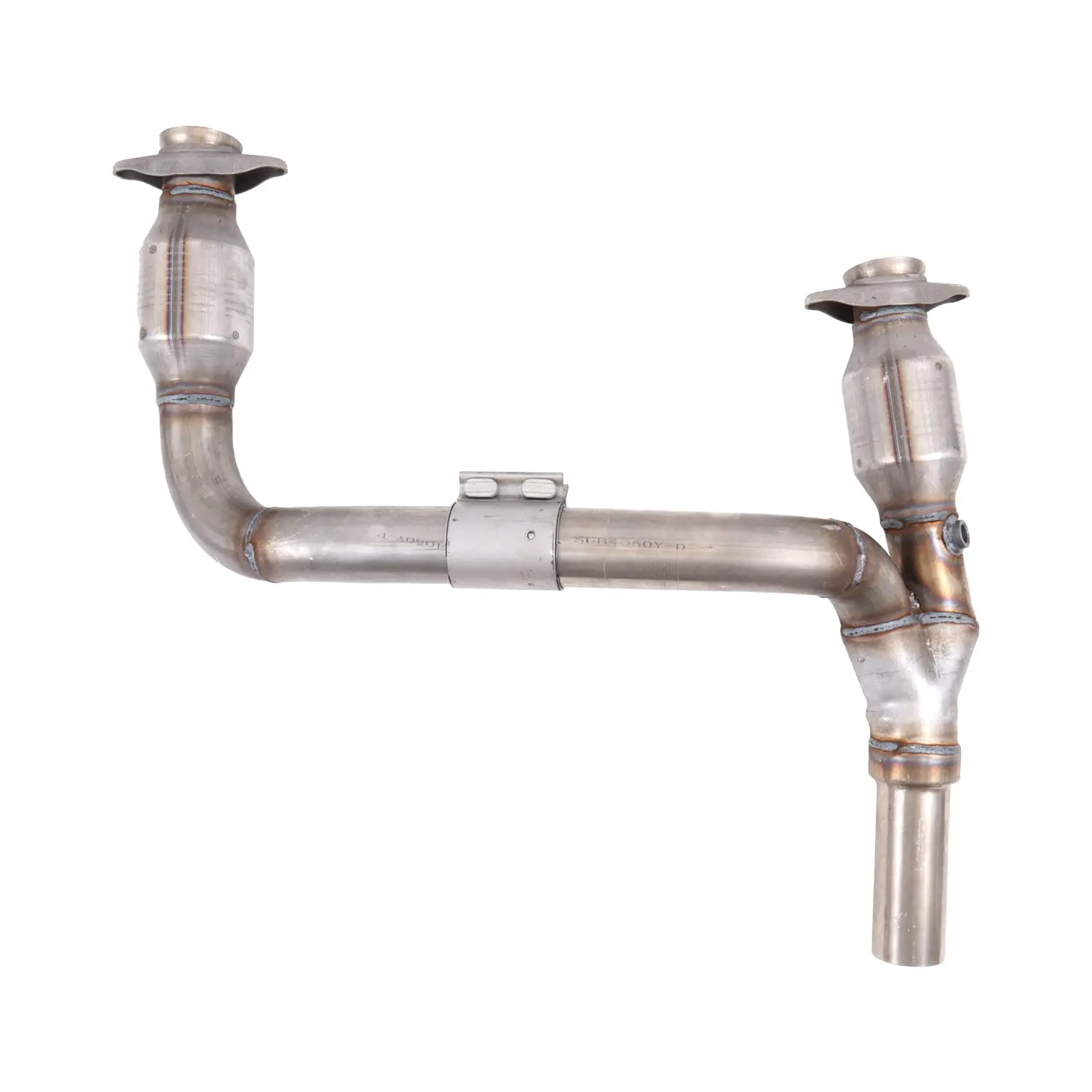 Jeep Wrangler 3.8 1-5/8 Long Tube Exhaust Headers With High Flow Cats Titanium Ceramic 07-11 - Image 5
