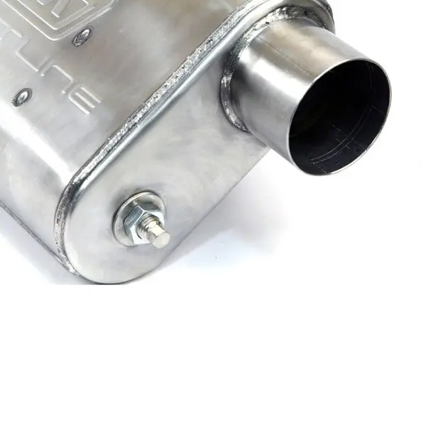 Varitune Adjustable Muffler Double Offset 2.75 Inch Stainless - Image 3